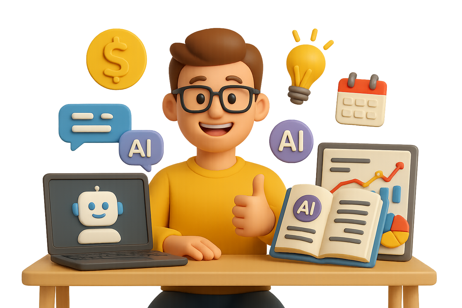 Earn $5K/Month with AI in 3 Easy Steps