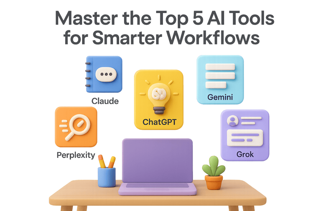 Master the Top 5 AI Tools for Smarter Workflows - Tixu Blog — Your ...