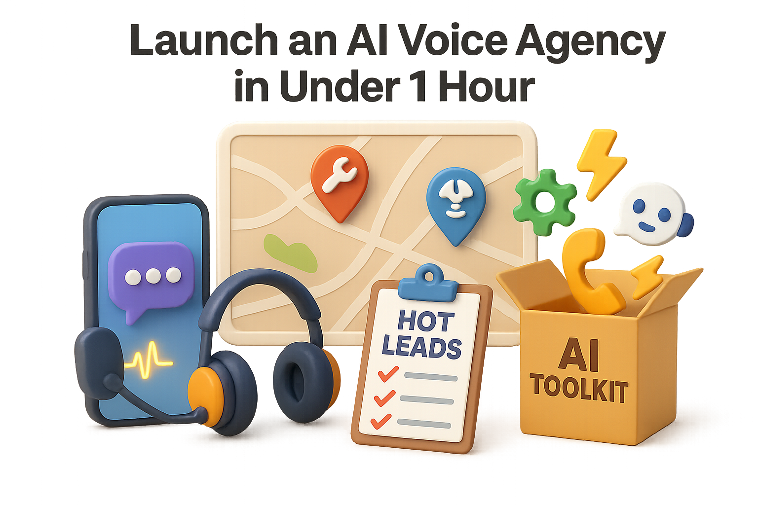 Launch an AI Voice Agency in Under 1 Hour
