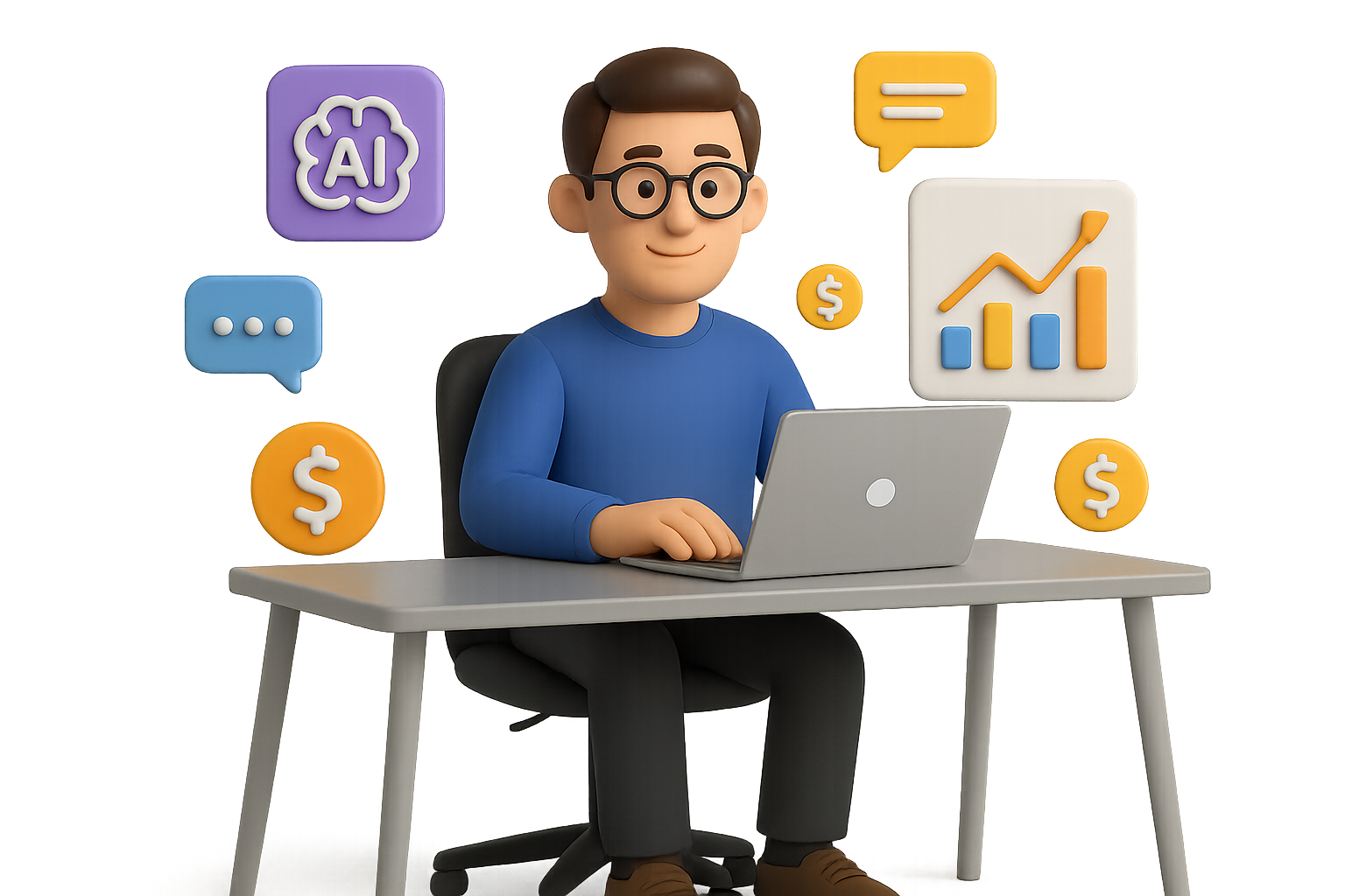 Build a Million-Dollar Solo Business with AI in 3 Steps