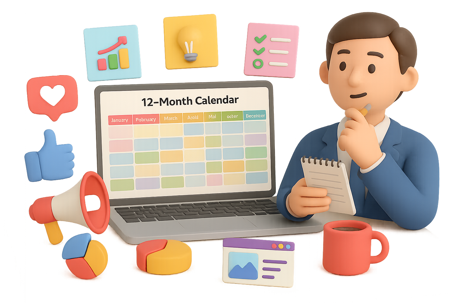 Build a 12-Month Marketing Plan in 20 Minutes