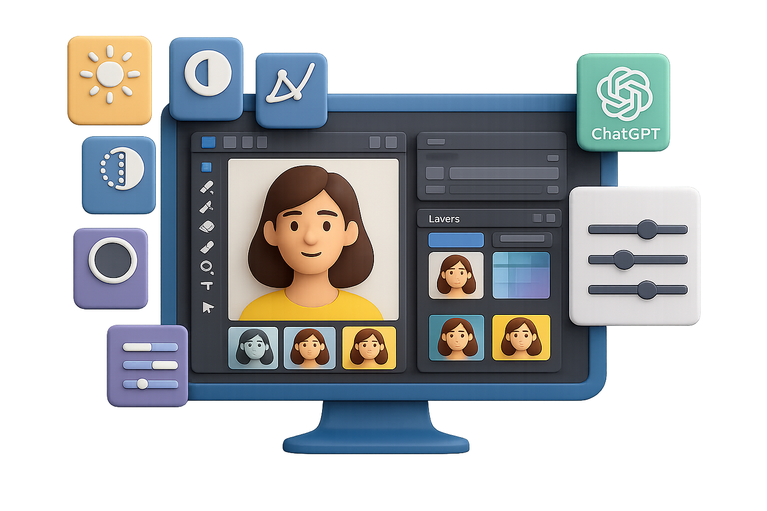 Edit Photos with ChatGPT: 9 Adjustments and 18 Effects
