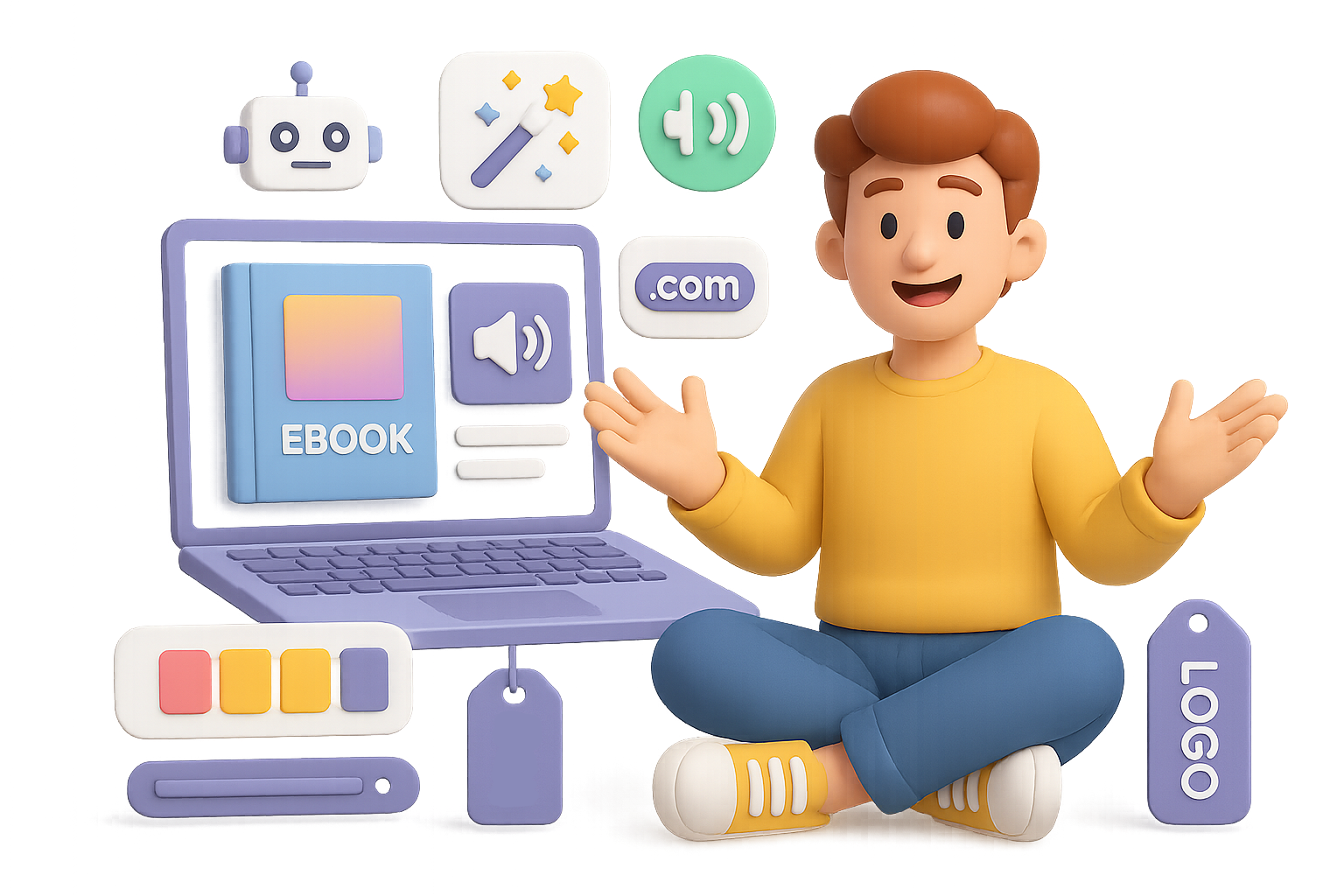 Build and Sell Digital Products Free with AI