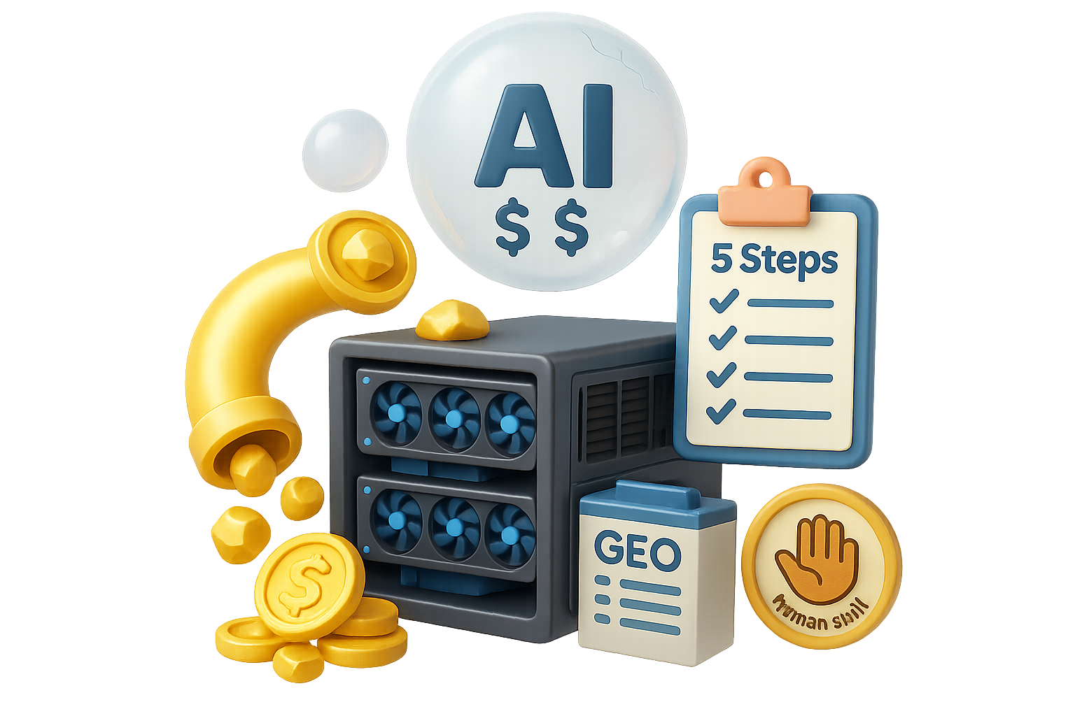 Profit from AI Bubble in 5 Steps