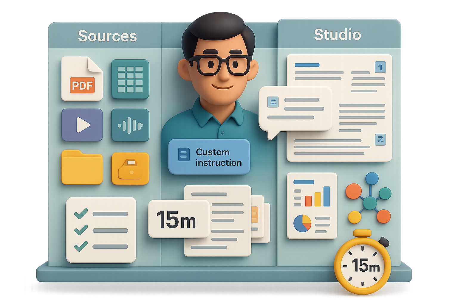Generate Reports & Decks with NotebookLM in 15 Minutes
