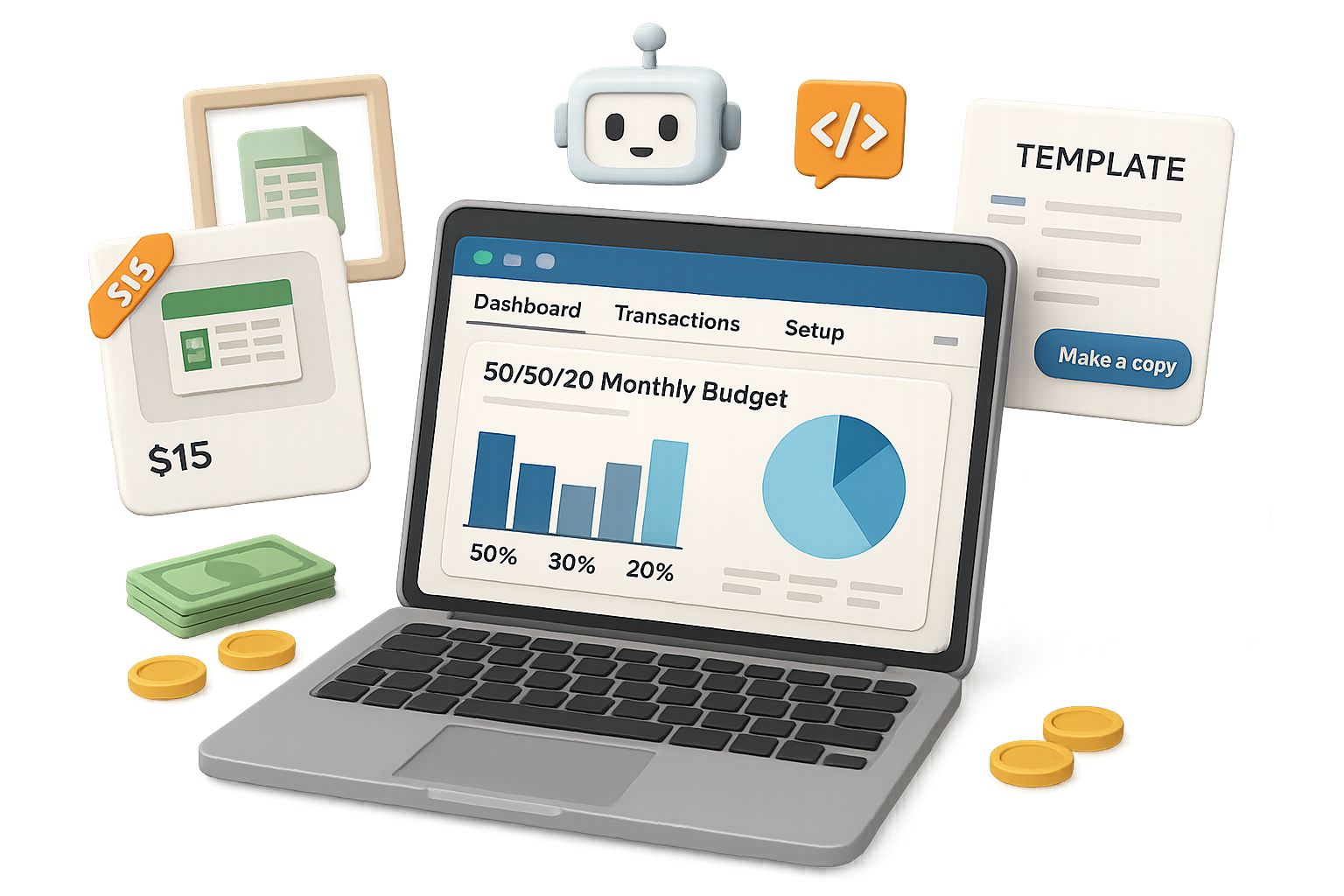 Build and Sell Google Sheets Templates in Minutes