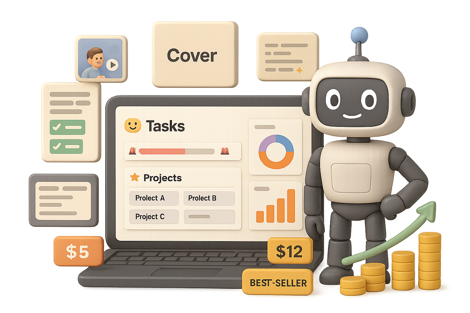 Double Your Notion Template Sales with AI Videos