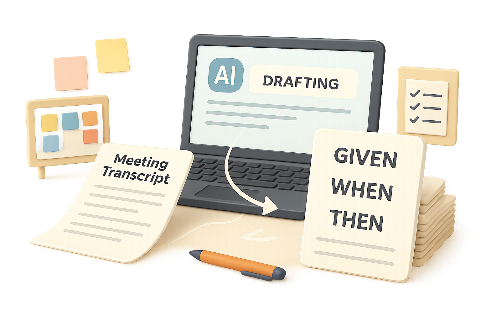 Project Managers: Turn Meeting Transcripts into Gherkin User Stories with Claude